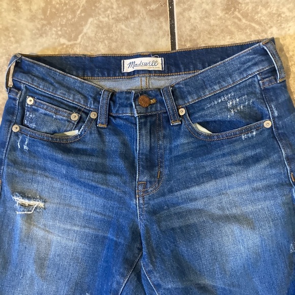 MADEWELL WOMEN’S Slim boyjean Blue Women's Jeans Size 25 - Picture 4 of 7